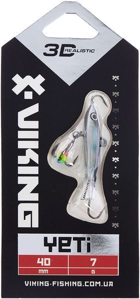 Балансир Viking Fishing Yeti Ice Jig 40mm 7.0g #14 Dark Mackerel 1919.02.04 фото