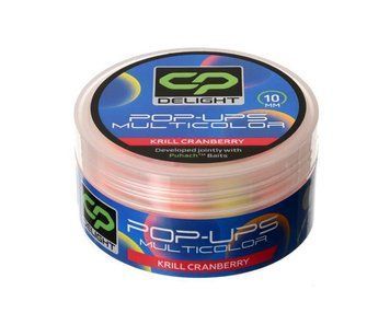 Бойлы Carp Pro Delight Multicolor Pop Ups 10мм Krill Cranberry CPDMUPCR10 фото