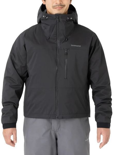 Куртка Shimano Durast Warm Short Rain Jacket M ц:black 2266.47.51 фото