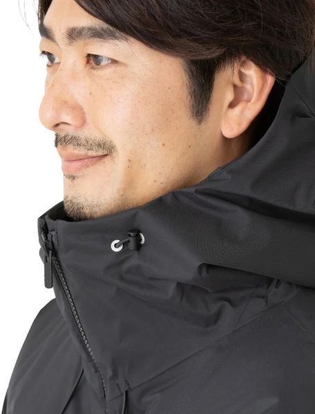 Куртка Shimano Durast Warm Short Rain Jacket M ц:black 2266.47.51 фото