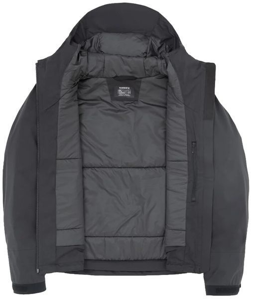 Куртка Shimano Durast Warm Short Rain Jacket M ц:black 2266.47.51 фото