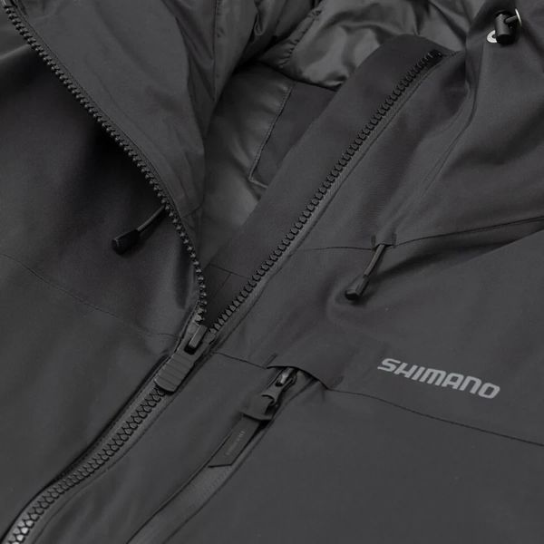 Куртка Shimano Durast Warm Short Rain Jacket M ц:black 2266.47.51 фото