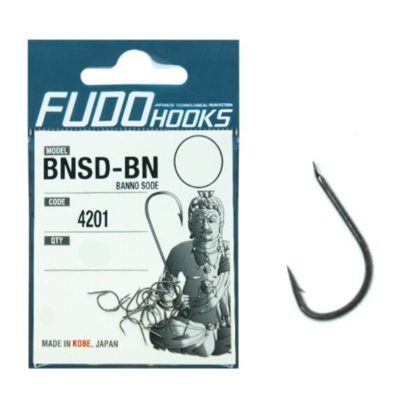 Крючки Fudo Sode Black 18 (22 шт.) (FHBN120118) FHBN120118 фото