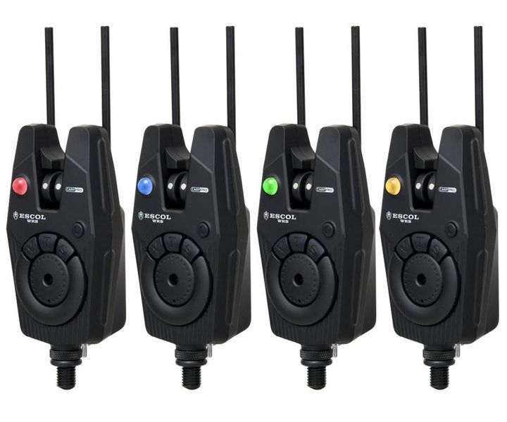 Набір електронних сигналізаторів клювання Carp Pro Escol WRS 4+1 6920-004 фото