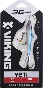 Балансир Viking Fishing Yeti Ice Jig 90mm 46.0g #3 Light Blue Glam 1919.02.57 фото