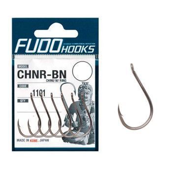 Гачки Fudo Chino W/Ring Black 8 (17 шт.) (FHBN11018) FHBN11018 фото
