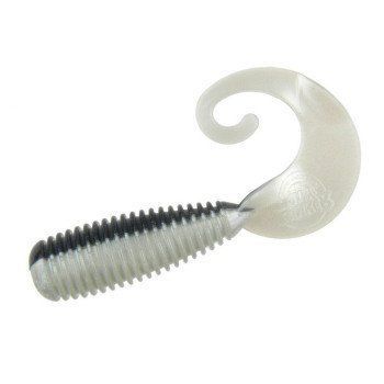 Силікон&nbsp;Lunker&nbsp;City&nbsp;Monkey&nbsp;Grub&nbsp;3"&nbsp;#001&nbsp;Alewife&nbsp;10шт. (36001) 36001 фото