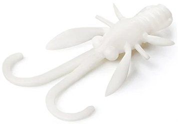 Силикон FishUP Baffi Fly 1.5' cheese taste #009 - White (10шт/уп) 1864.02.48 фото