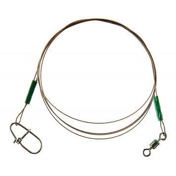 Поводок стальной Cormoran 1x19 Wire leader 30cm 16kg 2pcs (75-34160) 75-34160 фото