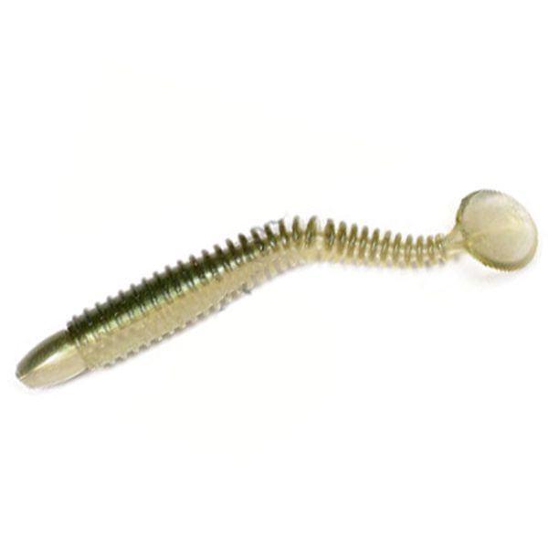 Силікон&nbsp;Lunker&nbsp;City&nbsp;Swimming&nbsp;Ribster&nbsp;4"&nbsp;#36&nbsp;Albino&nbsp;Shad&nbsp;10шт. (88036) 88036 фото