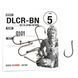 Крючки Fudo Delta-Chinu W/Ring Black 5 (7 шт.) (FHBN01015) FHBN01015 фото 3
