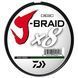 Шнур Daiwa J-Braid X8 150m Dark Green 6.0kg 0.10mm #0.8 (12751-010) 12751-010 фото 1