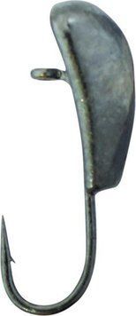 Блешня вольфрамова Fishing ROI Напівкапля з вушком 4mm black nickle 400-4-04-B фото