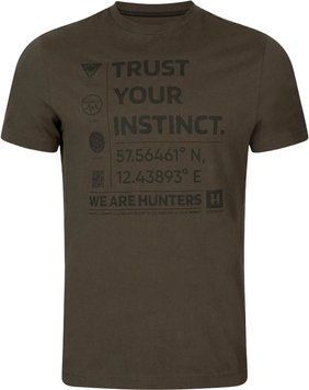 Футболка Harkila Instinct S/S L Коричневый 1780.23.31 фото