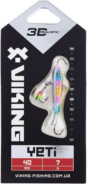 Балансир Viking Fishing Yeti Ice Jig 40mm 7.0g #16 European Values 1919.02.06 фото