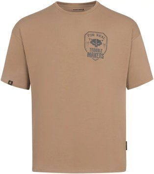 Футболка чоловiча Frontier Small logo L Beige 1922.91.73 фото