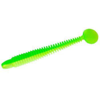 Силикон Lunker City Swimming Ribster 9/BG 4" #174 Limetreuse (88174) 88174 фото
