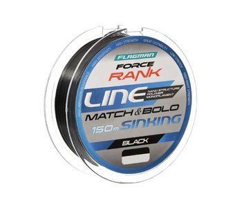 Жилка Flagman Force Rank Bolo/Match Main Line Black 150м 0.20мм FRBML15022 фото