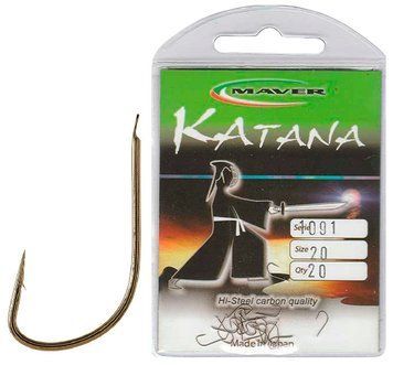 Крючок Maver Katana 1091A №10 (20шт/уп) 1300.32.03 фото