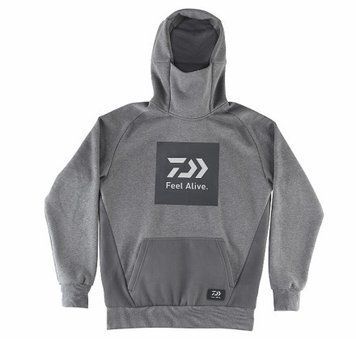 Худи Daiwa D-Vec Feel Alive Hoodie Grey M (223562) 223562 фото