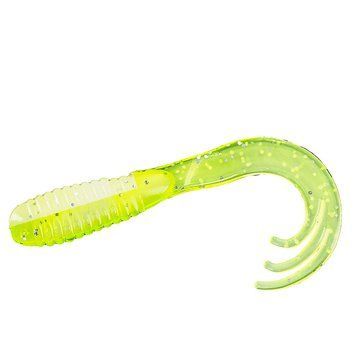 Силикон Big Bite Baits Triple Tip Grub 2" 10pc #Lemon Meringue (2317468) 2317468 фото