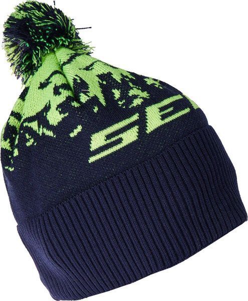 Шапка Select Pompon Hat 58 Black Green 1870.79.21 фото
