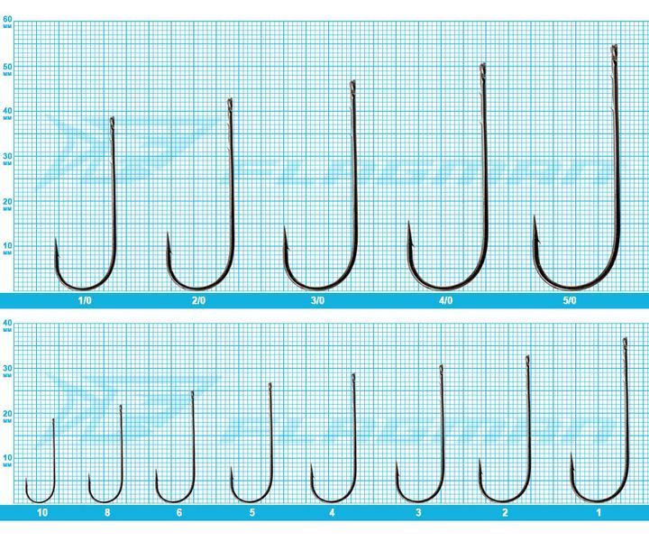 Гачки Azura Long Shank Hook №3 AZLWH-03 фото