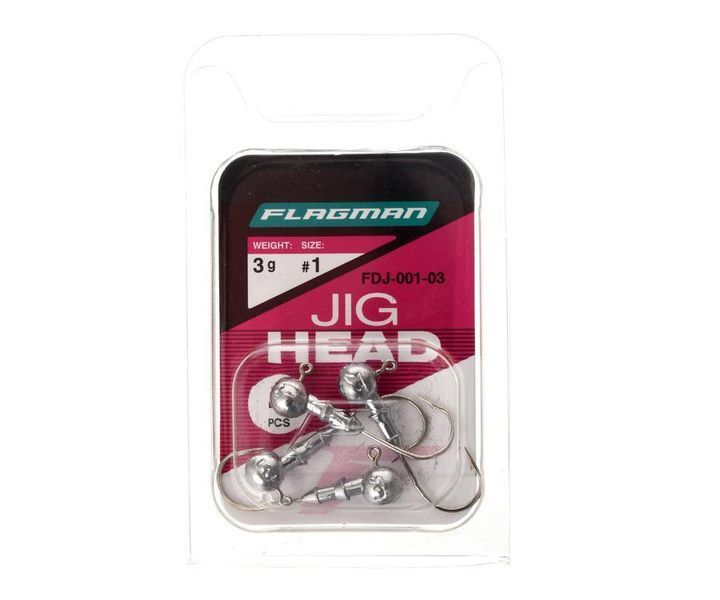 Джиг-головка Flagman Jig Head №1 3г FDJ-001-03 фото