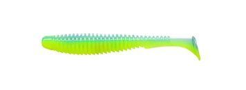 Силикон FishUP U-Shad 3" #206 - Sky/Chartreuse (9шт/уп) 1864.15.17 фото