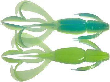 Силикон Keitech Crazy Flapper 2.4" (10 шт/уп) ц:pal#03 ice chartreuse 1551.14.48 фото