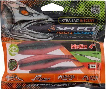 Силикон Select Victim V-Tail 4" #205 (5 шт/уп) 1870.74.40 фото