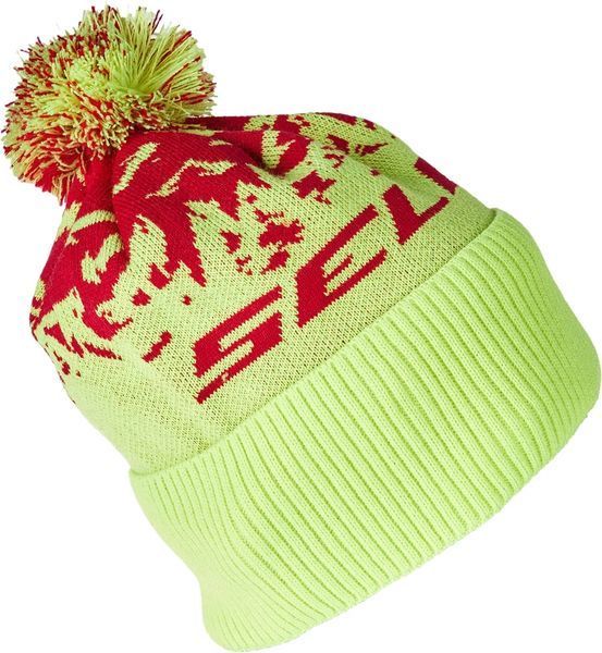 Шапка Select Pompon Hat 56 Yellow Red 1870.79.22 фото