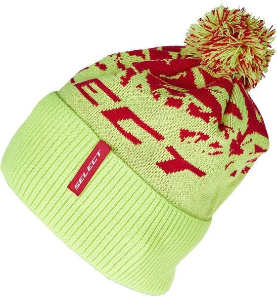 Шапка Select Pompon Hat 56 Yellow Red 1870.79.22 фото