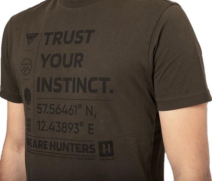 Футболка Harkila Instinct S/S XL Коричневый 1780.23.32 фото