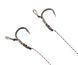 Готовий повідець Carp Pro Wide Gape In-Turned Ready Rig 15см Sinking Braid 25 lb x8 PTFE №6 CP258-WGIT062 фото 3