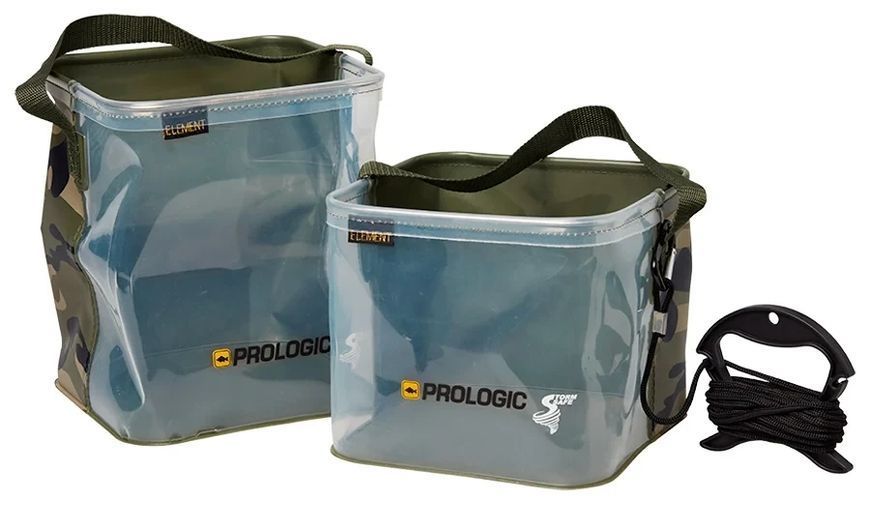 Відро Prologic Element Trans-Camo Rig/Water Bucket Large 11L 1846.19.03 фото